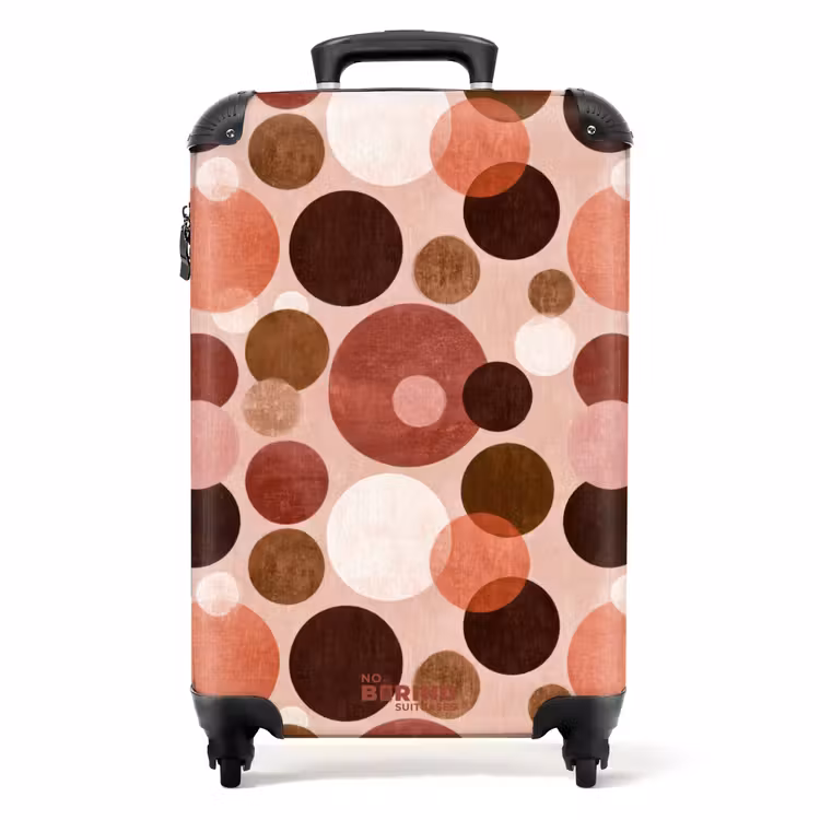 Suitcase - Circles - Modern - Colorful — 1