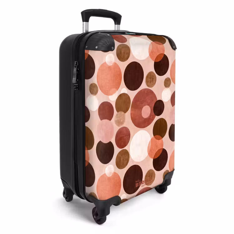 Suitcase - Circles - Modern - Colorful — 4