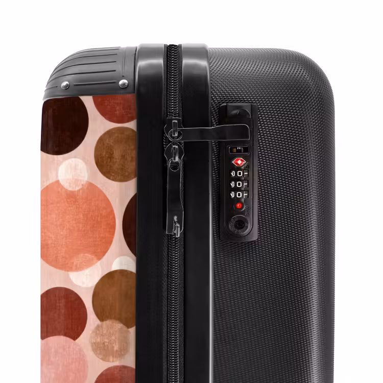 Suitcase - Circles - Modern - Colorful — 5