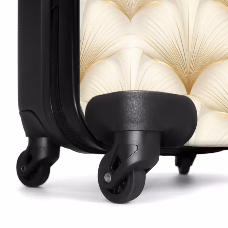 Suitcase - Fan - Motif - Gold — 6