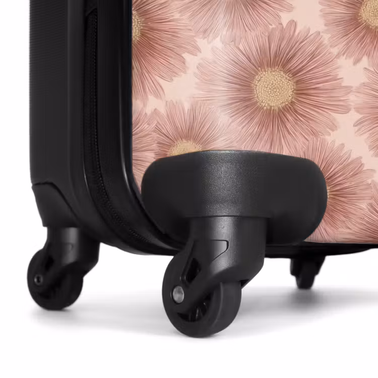 Suitcase - Gerbera - Flowers - Pink — 6