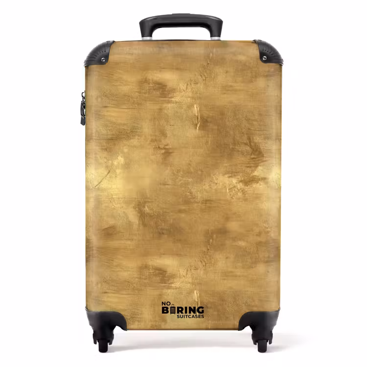 Suitcase - Industrial - Texture - Gold — 1