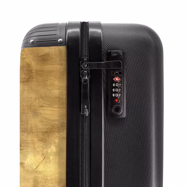 Suitcase - Industrial - Texture - Gold — 5