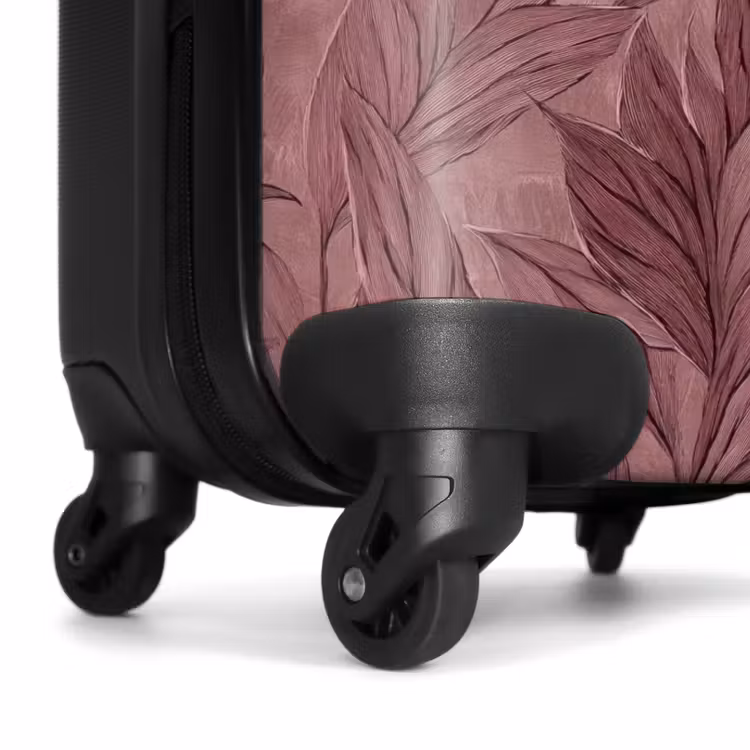 Suitcase - Leaves - Pattern - Purple — 6
