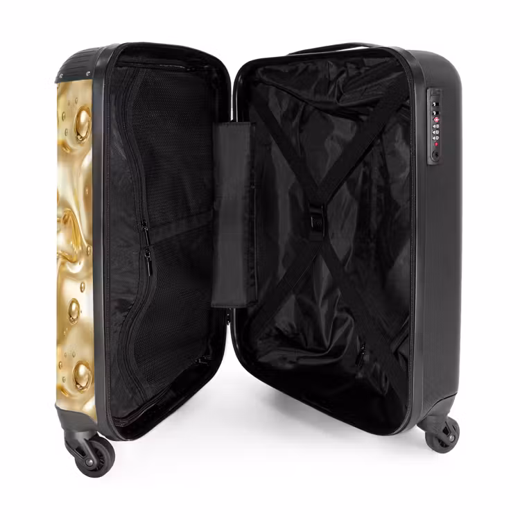 Suitcase - Liquid - Drops - Gold — 3