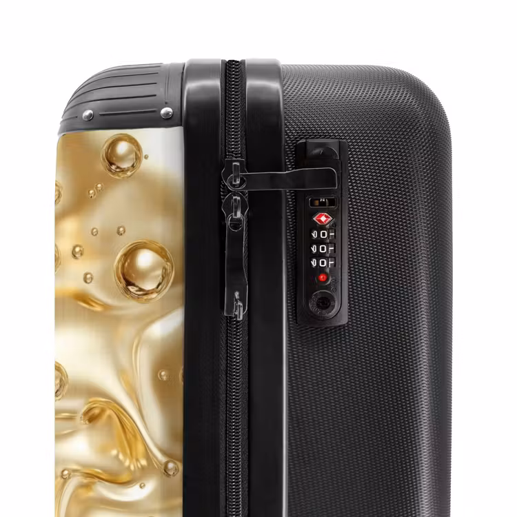 Suitcase - Liquid - Drops - Gold — 5
