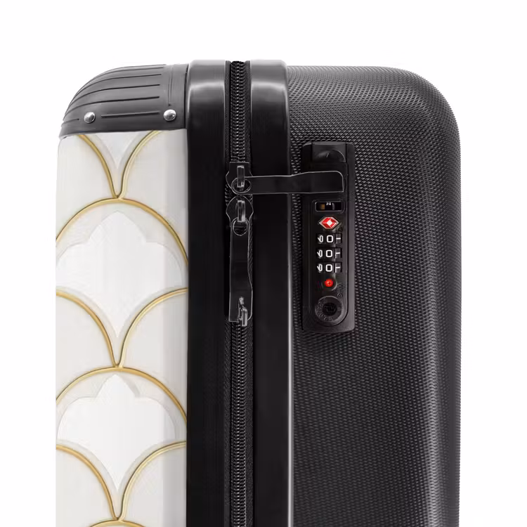 Suitcase - Mosaic - Arches - Gold — 5