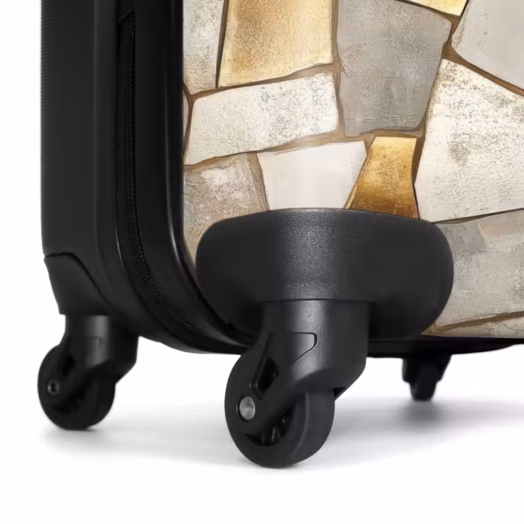 Suitcase - Mosaic - Marble - Gold — 6