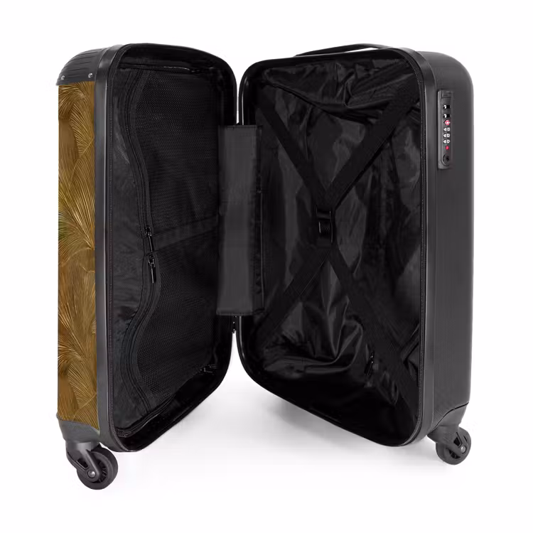 Suitcase - Organic - Lines - Gold — 3