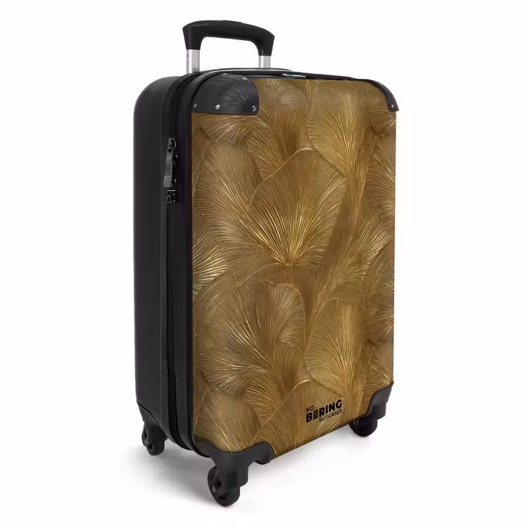 Suitcase - Organic - Lines - Gold — 4