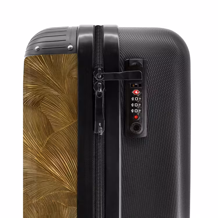 Suitcase - Organic - Lines - Gold — 5
