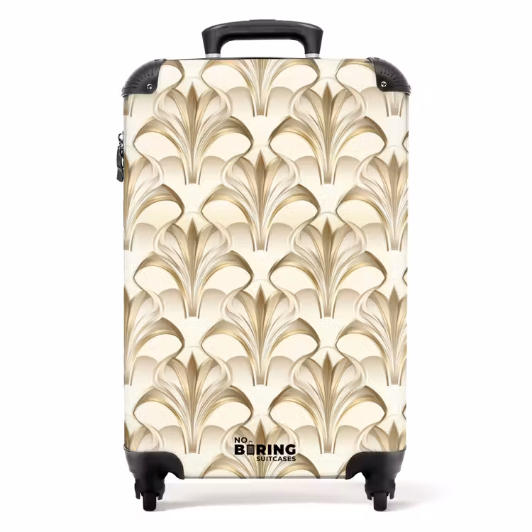 Suitcase - Ornament - Baroque - Gold — 1