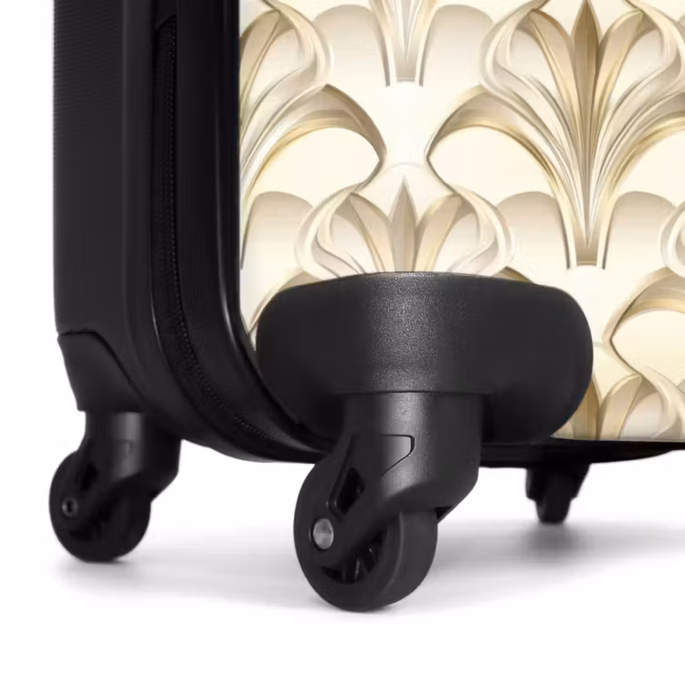 Suitcase - Ornament - Baroque - Gold — 6