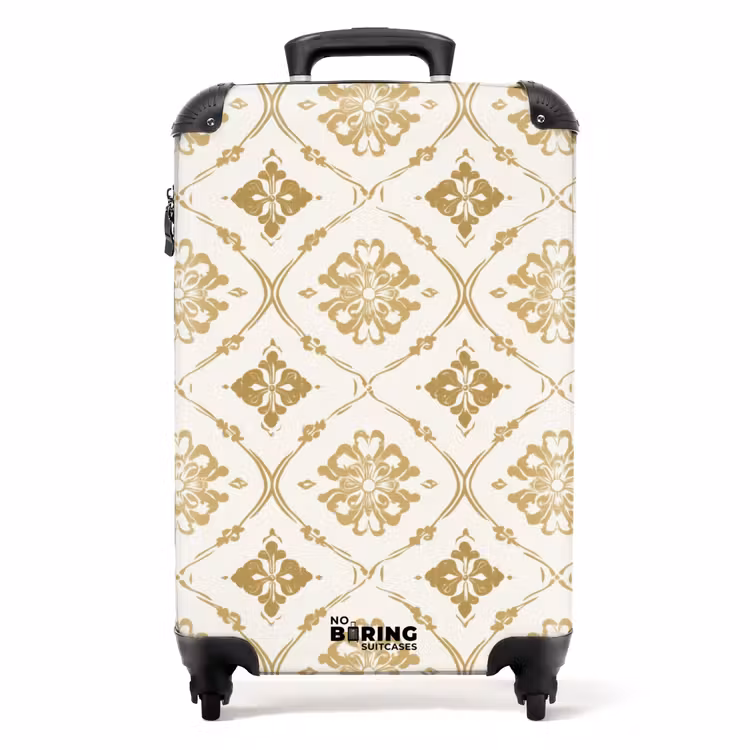 Suitcase - Ornament - Classic - Gold — 1