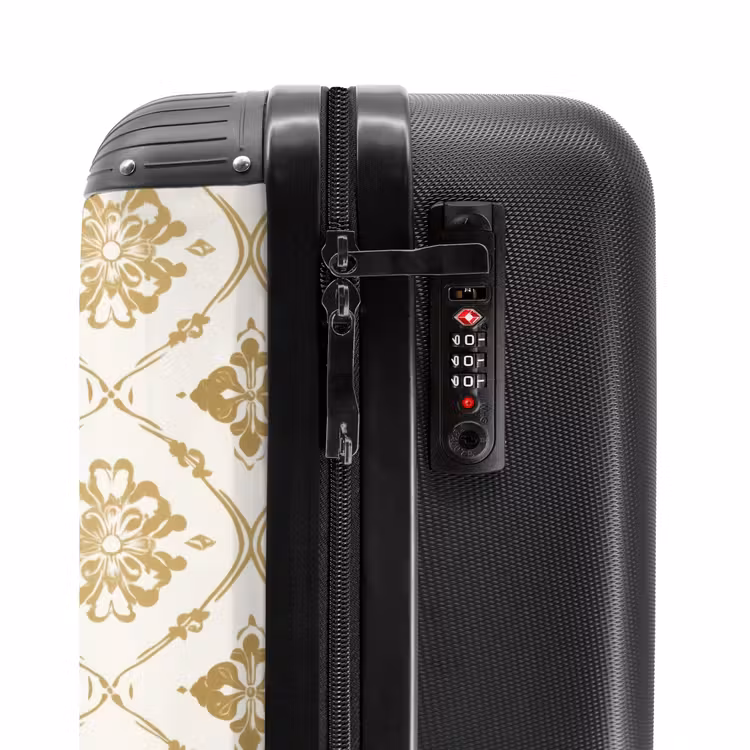 Suitcase - Ornament - Classic - Gold — 5