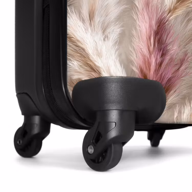 Suitcase - Pampas grass - Fluffy - Colorful — 6