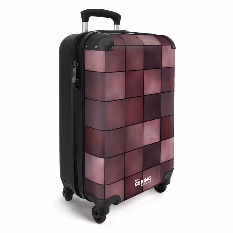 Suitcase - Square - Tile - Pattern - Purple — 4