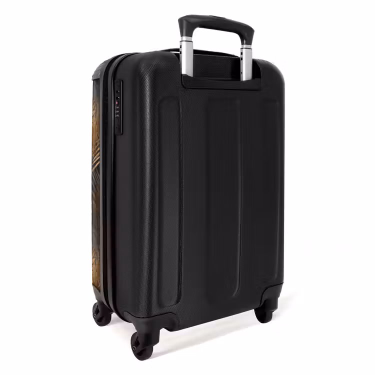 Suitcase - Tropical - Leaves - Gold — 2