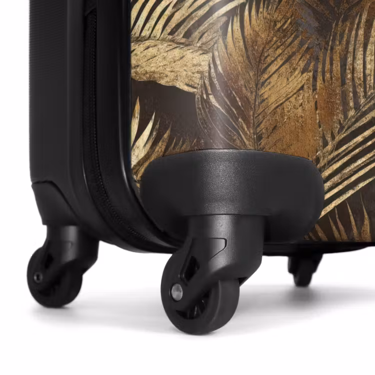 Suitcase - Tropical - Leaves - Gold — 6