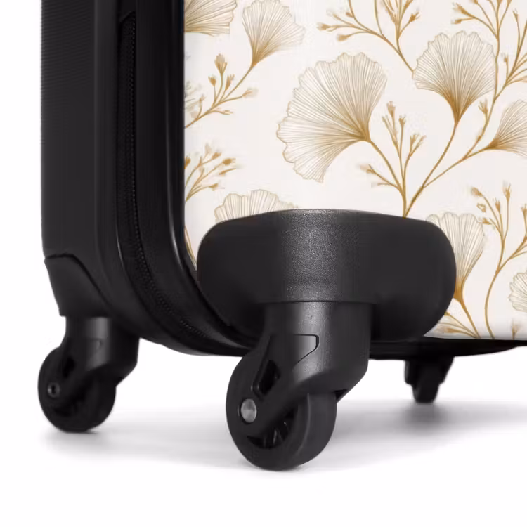 Suitcase - Ginkgo - Branches - Gold — 6