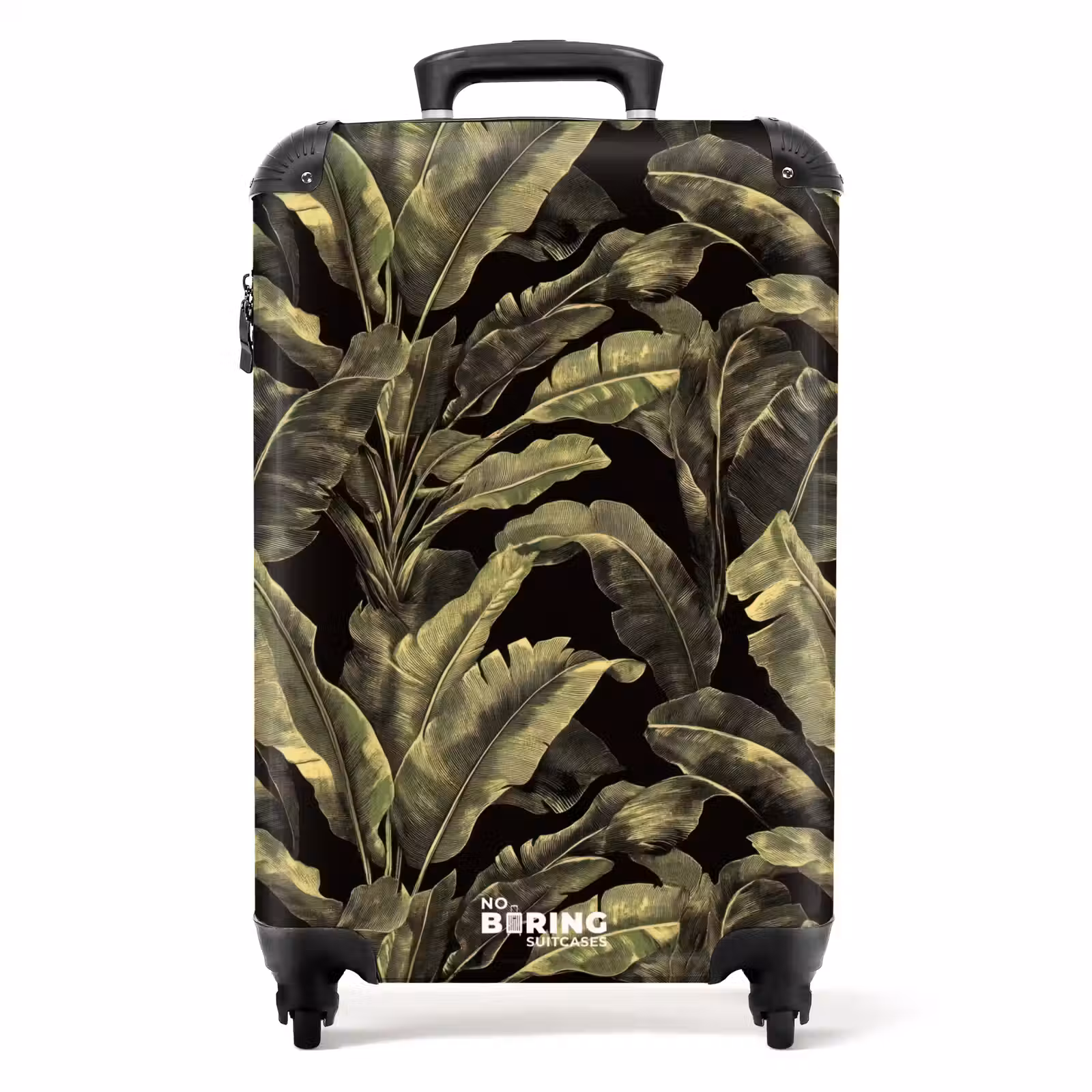 Suitcase - Botanical - Leaves - Green — 1