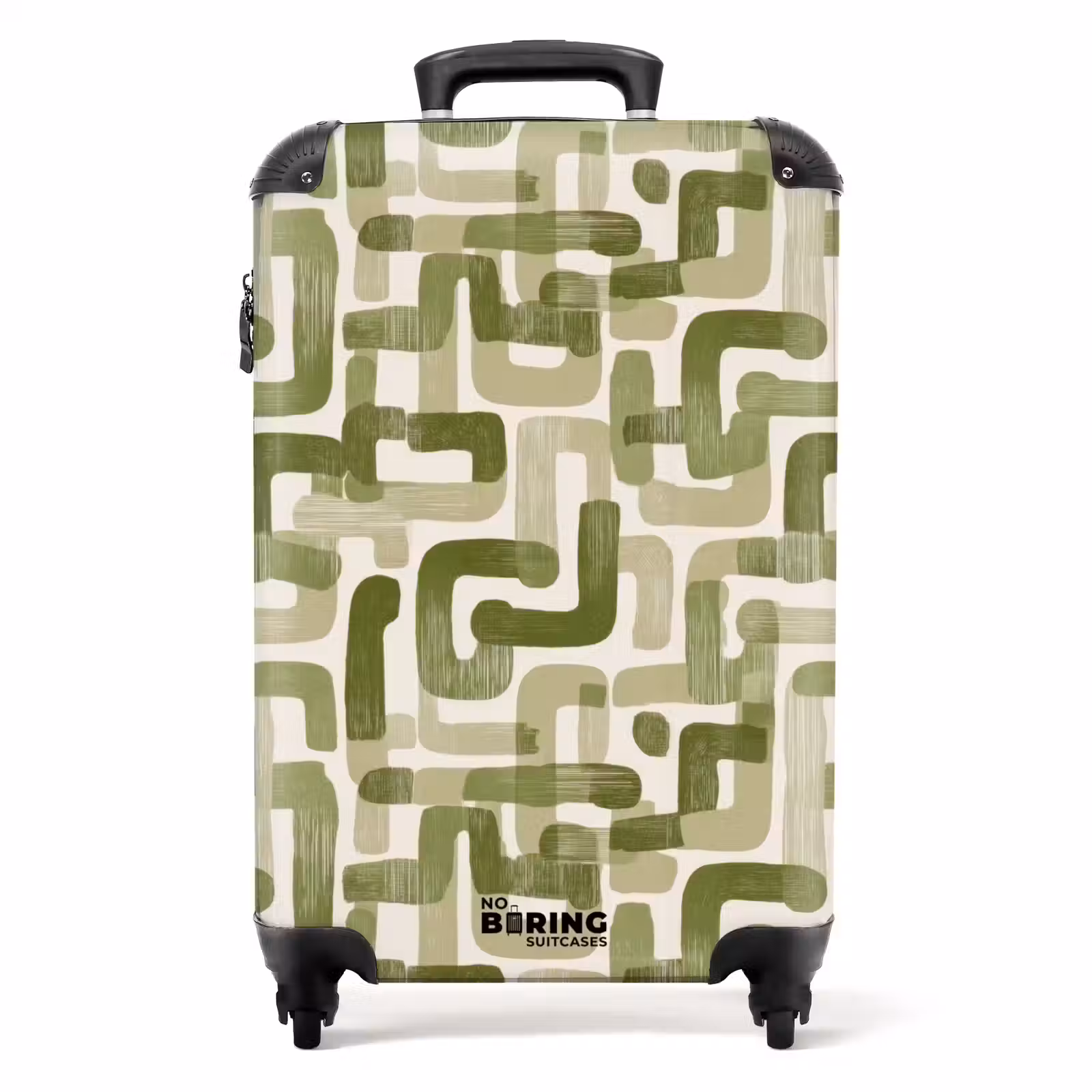 Suitcase - Modern - Graphic - Green — 1
