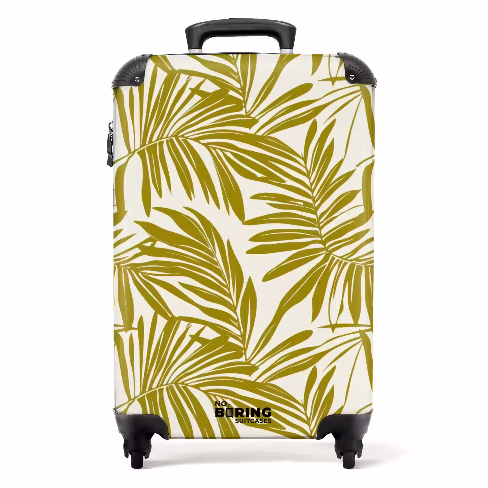 Suitcase - Palm leaf - Pattern - Green — 1