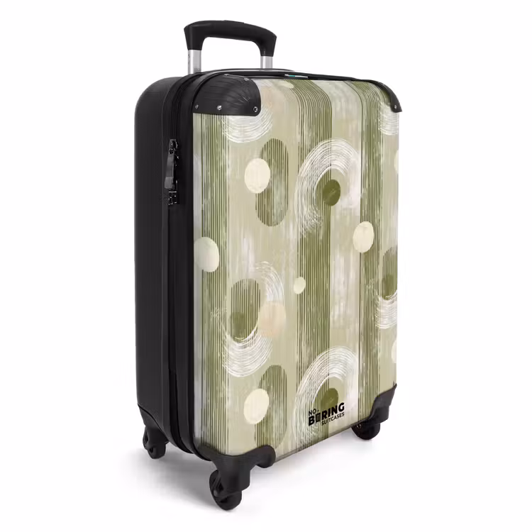 Suitcase - Artistic - Modern - Green — 4