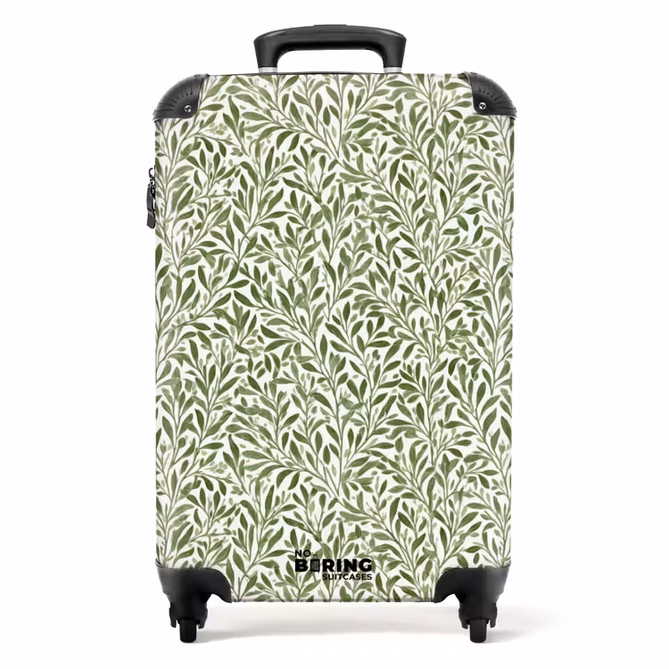 Suitcase - Botanical - Branches - Green — 1