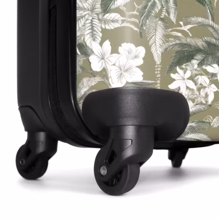 Suitcase - Botanical - Flowers - Green — 6