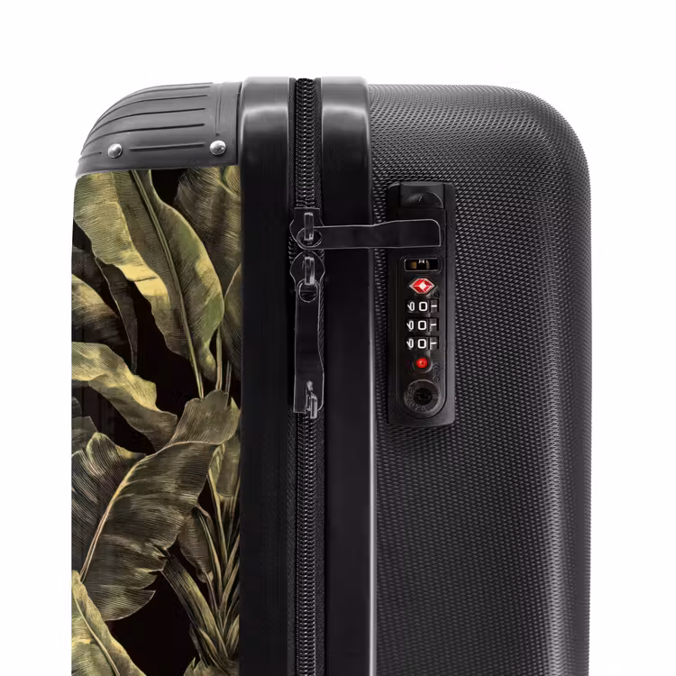 Suitcase - Botanical - Leaves - Green — 5