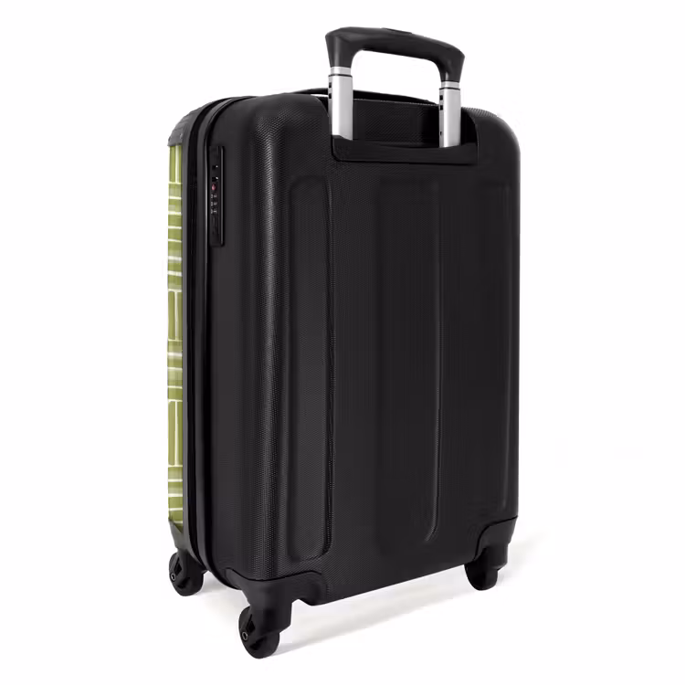 Suitcase - Braid - Pattern - Green — 2