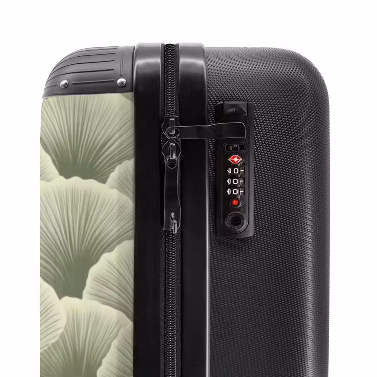 Suitcase - Fan - Leaf - Green — 5