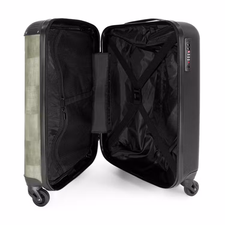 Suitcase - Flats - Rustic - Green — 3