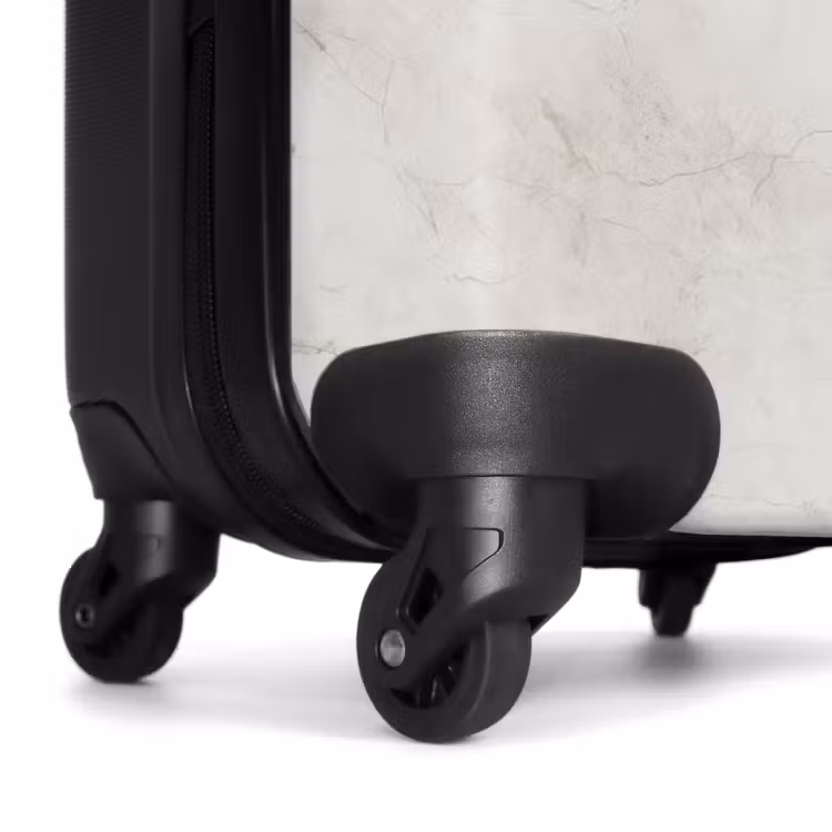 Suitcase - Gray - Marble - Veins — 6