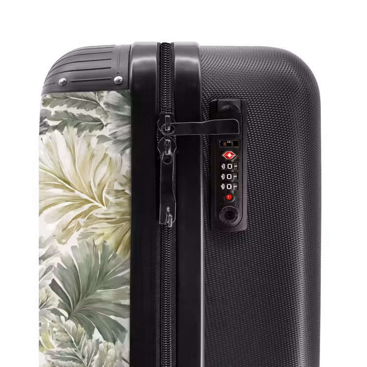 Suitcase - Leaves - Botanical - Green — 5