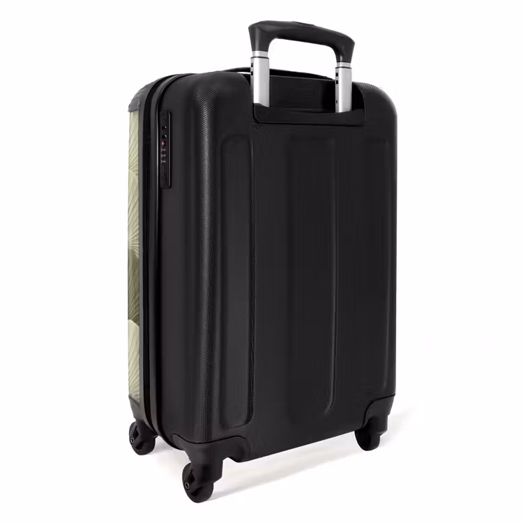 Suitcase - Leaves - Structure - Green — 2