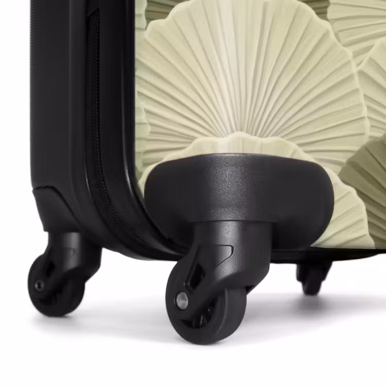 Suitcase - Leaves - Structure - Green — 6