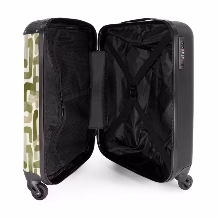 Suitcase - Modern - Graphic - Green — 3