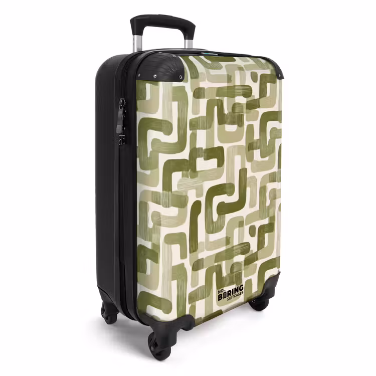 Suitcase - Modern - Graphic - Green — 4