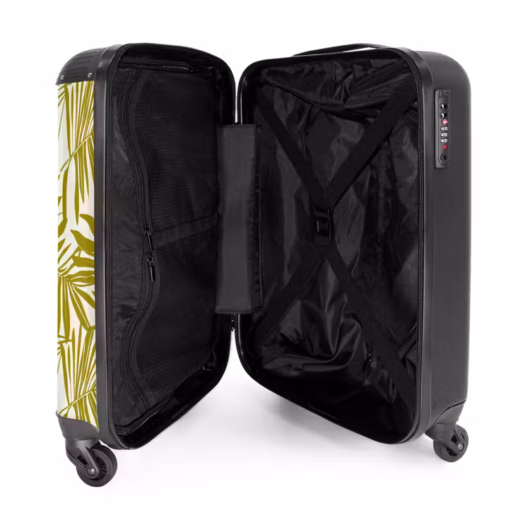 Suitcase - Palm leaf - Pattern - Green — 3