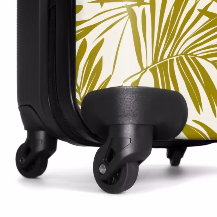 Suitcase - Palm leaf - Pattern - Green — 6