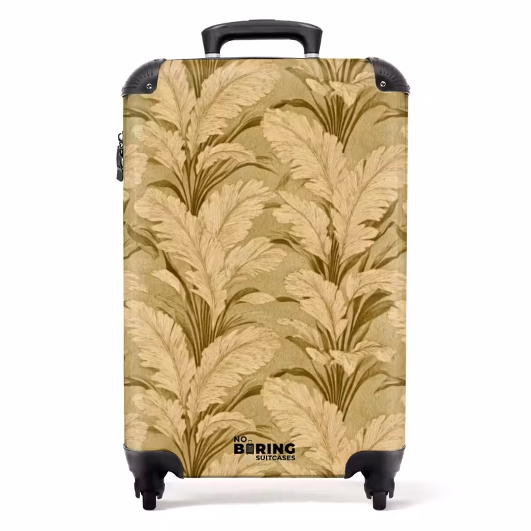 Suitcase - Palm leaves - Classic - Green — 1