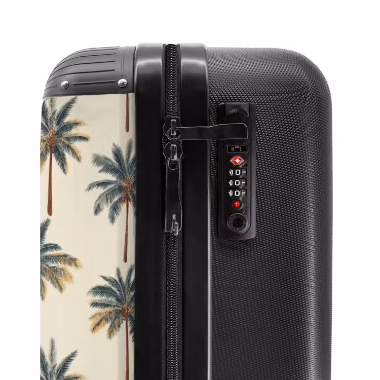 Suitcase - Palm trees - Tropical - Green — 5