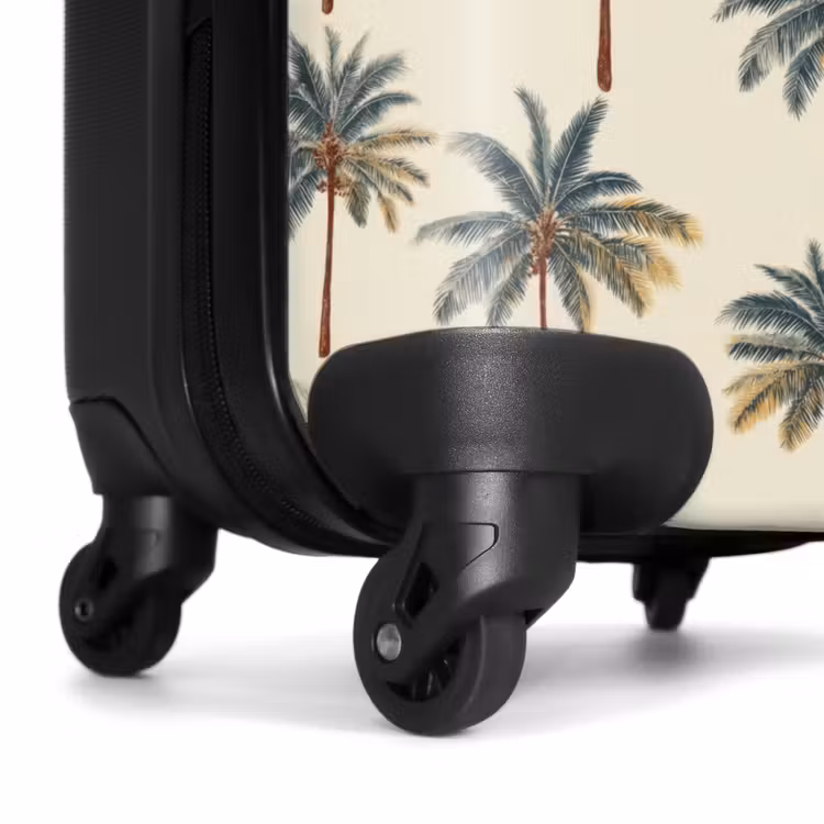 Suitcase - Palm trees - Tropical - Green — 6