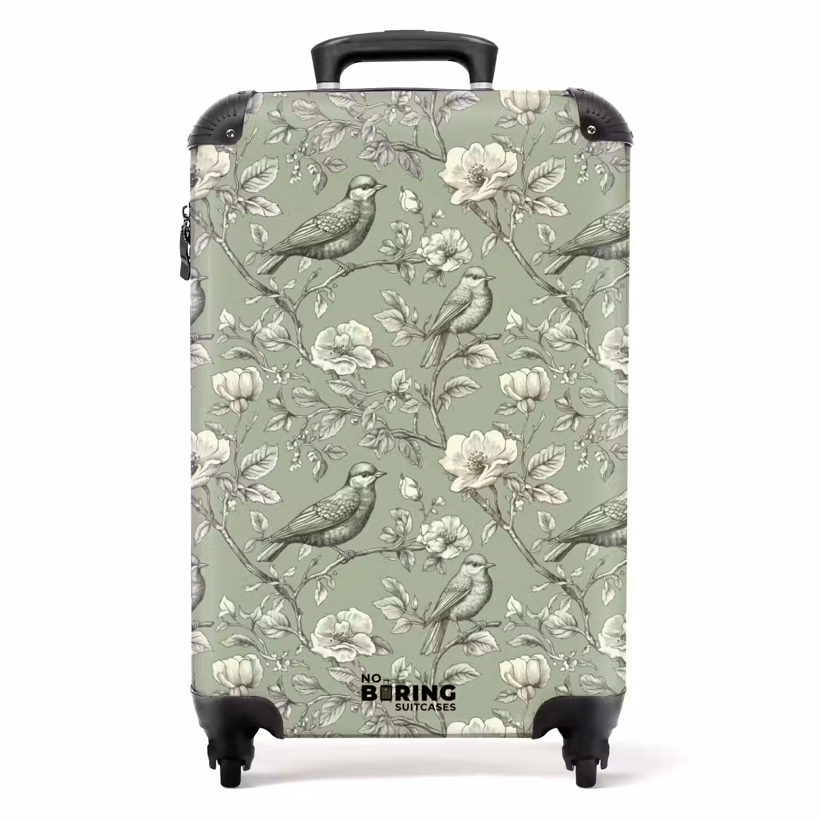 Suitcase - Classic - Botanical - Green — 1