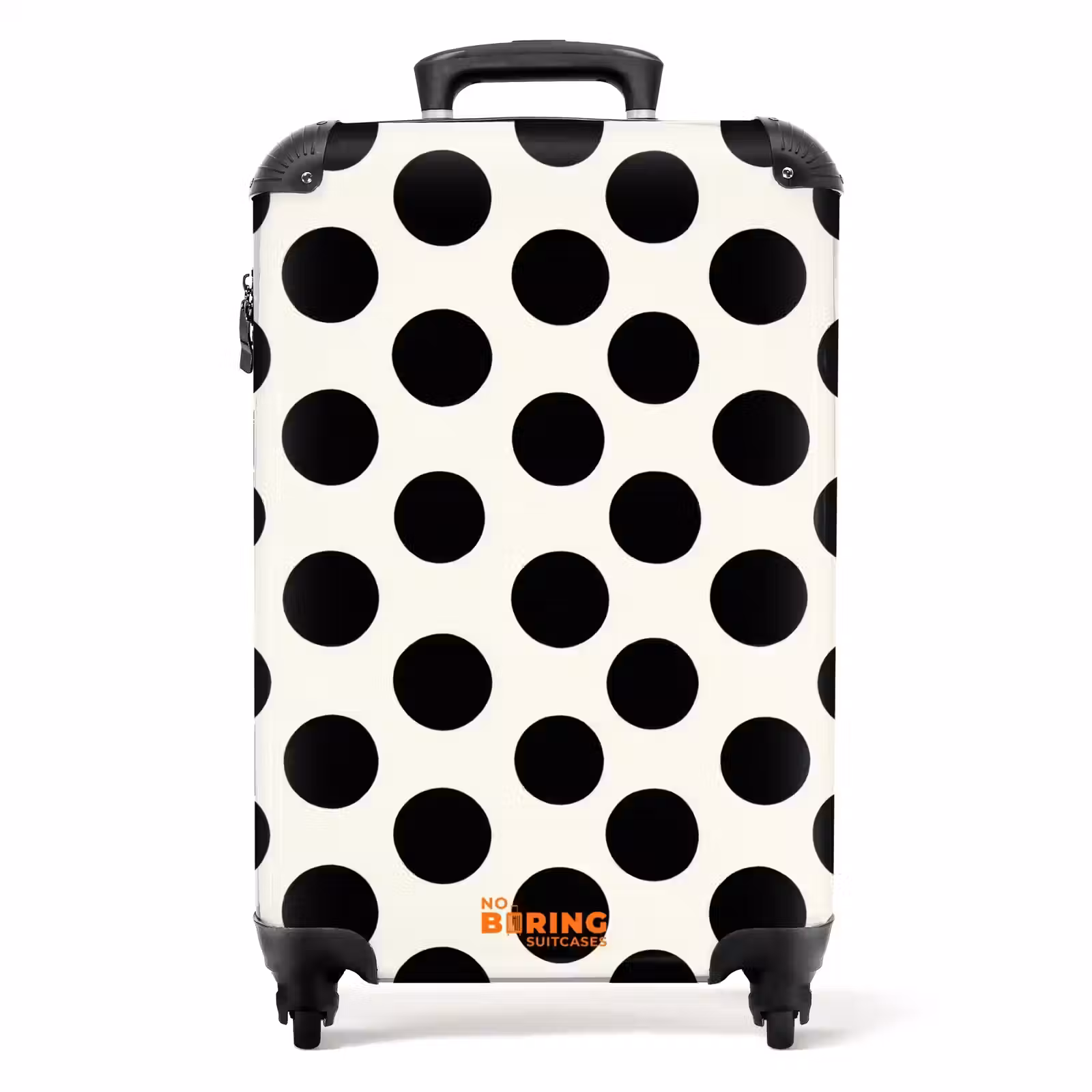 Suitcase - Classic - Dots - Black — 1