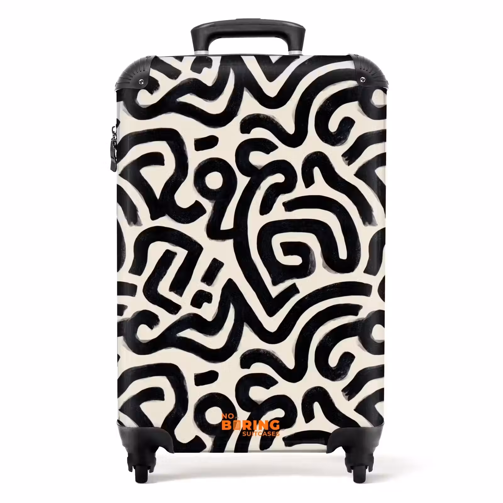 Suitcase - Modern - Abstract - Black — 1