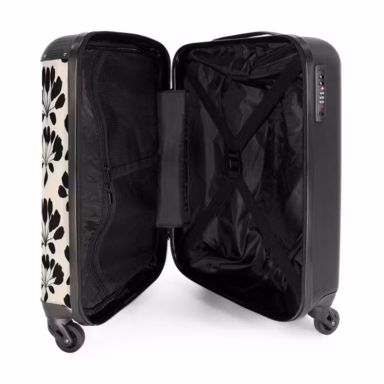 Suitcase - Abstract - Pattern - Black — 3