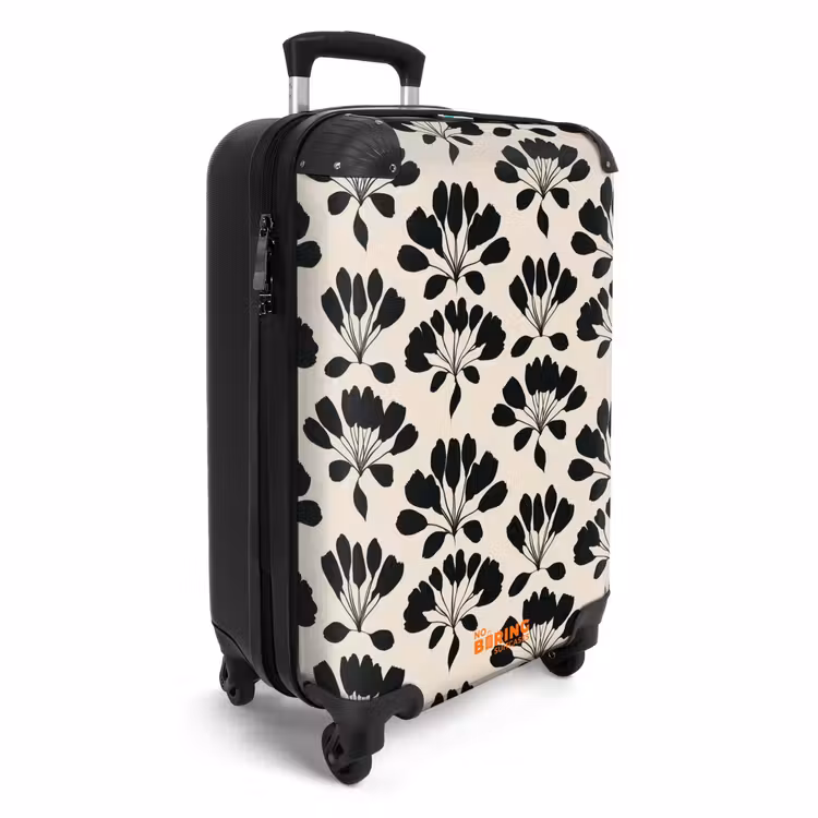 Suitcase - Abstract - Pattern - Black — 4